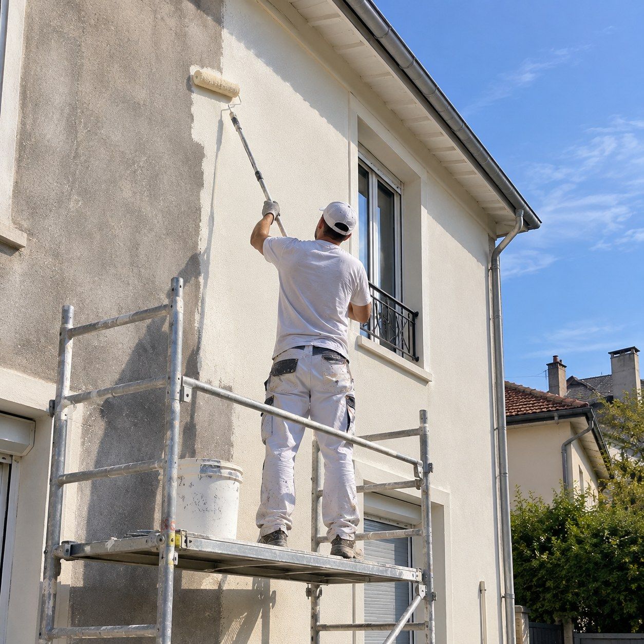 Peinture Metz en intervention à Metz