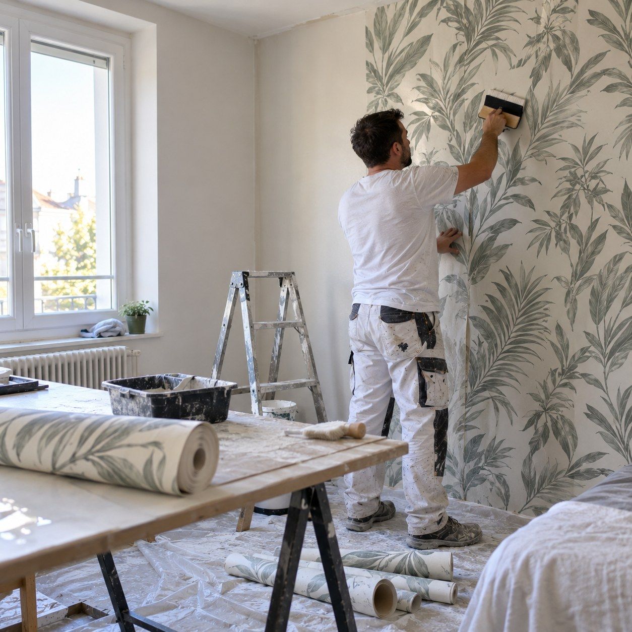 Peinture Metz en intervention à Metz
